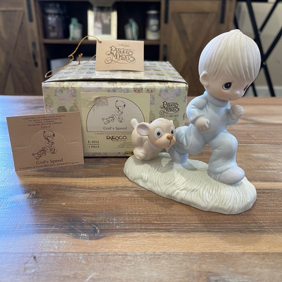 “God’s Speed”- Precious Moments Figurine